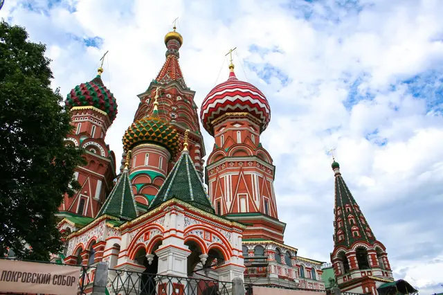 Saint Basil's Cathedral in Red Square, Moscow